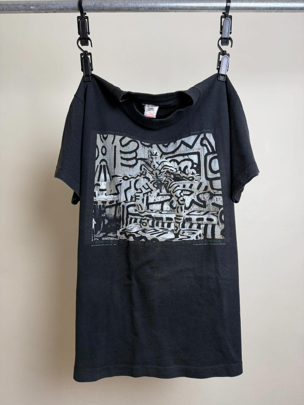 1992 Keith Haring x Annie Leibovitz