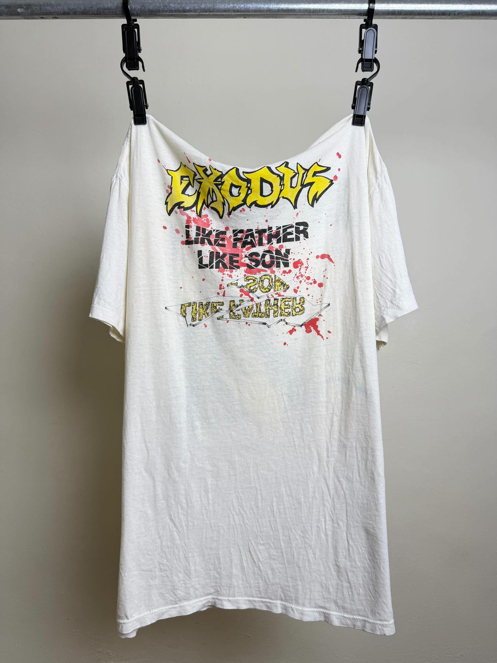 1989 Exodus 'Spitting Image of a Man in Hell'