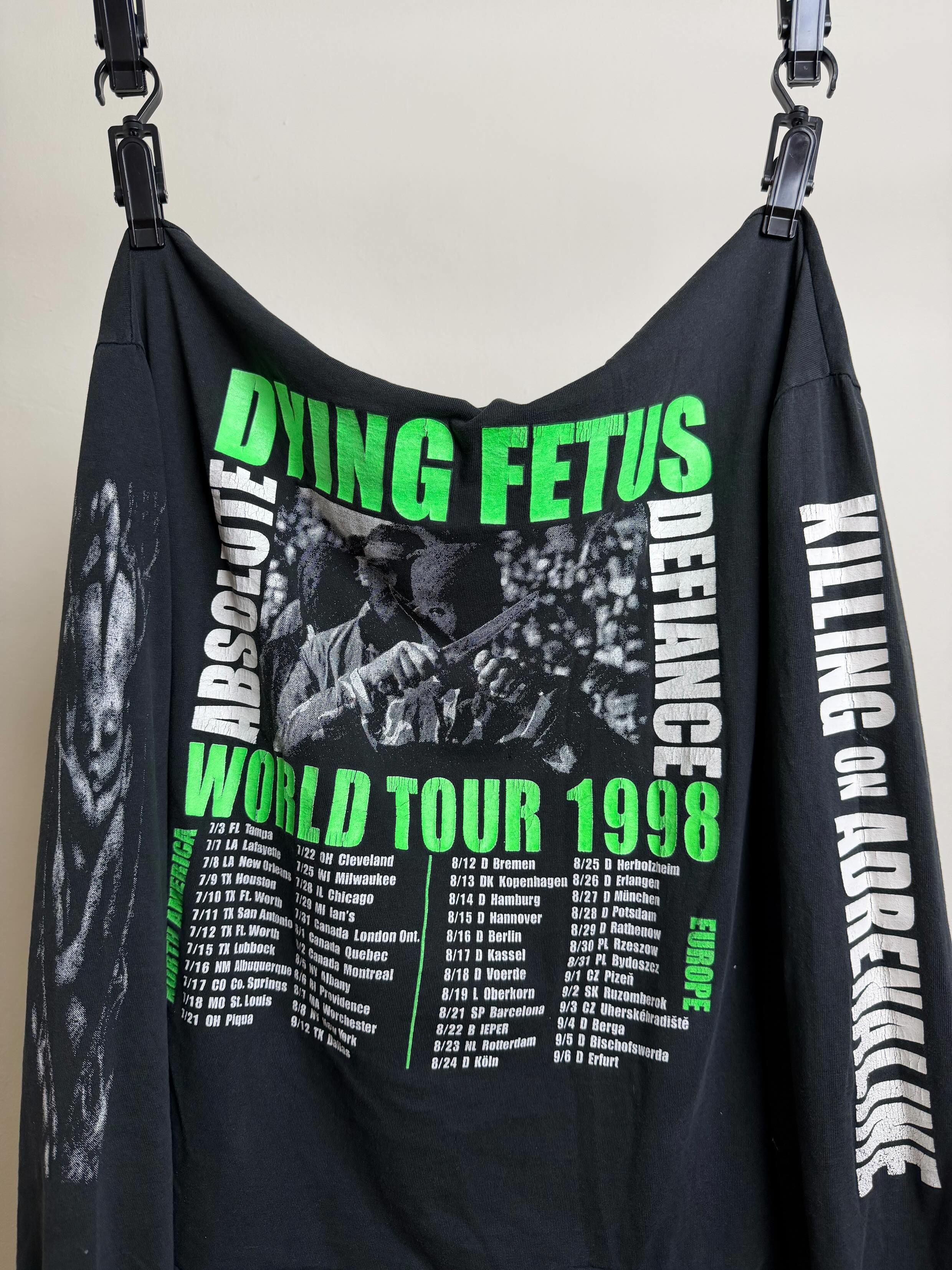 1998 Dying Fetus 'Absolute Defiance'