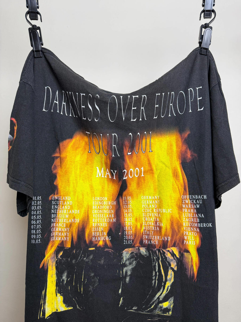 2001 Immolation Europe Tour