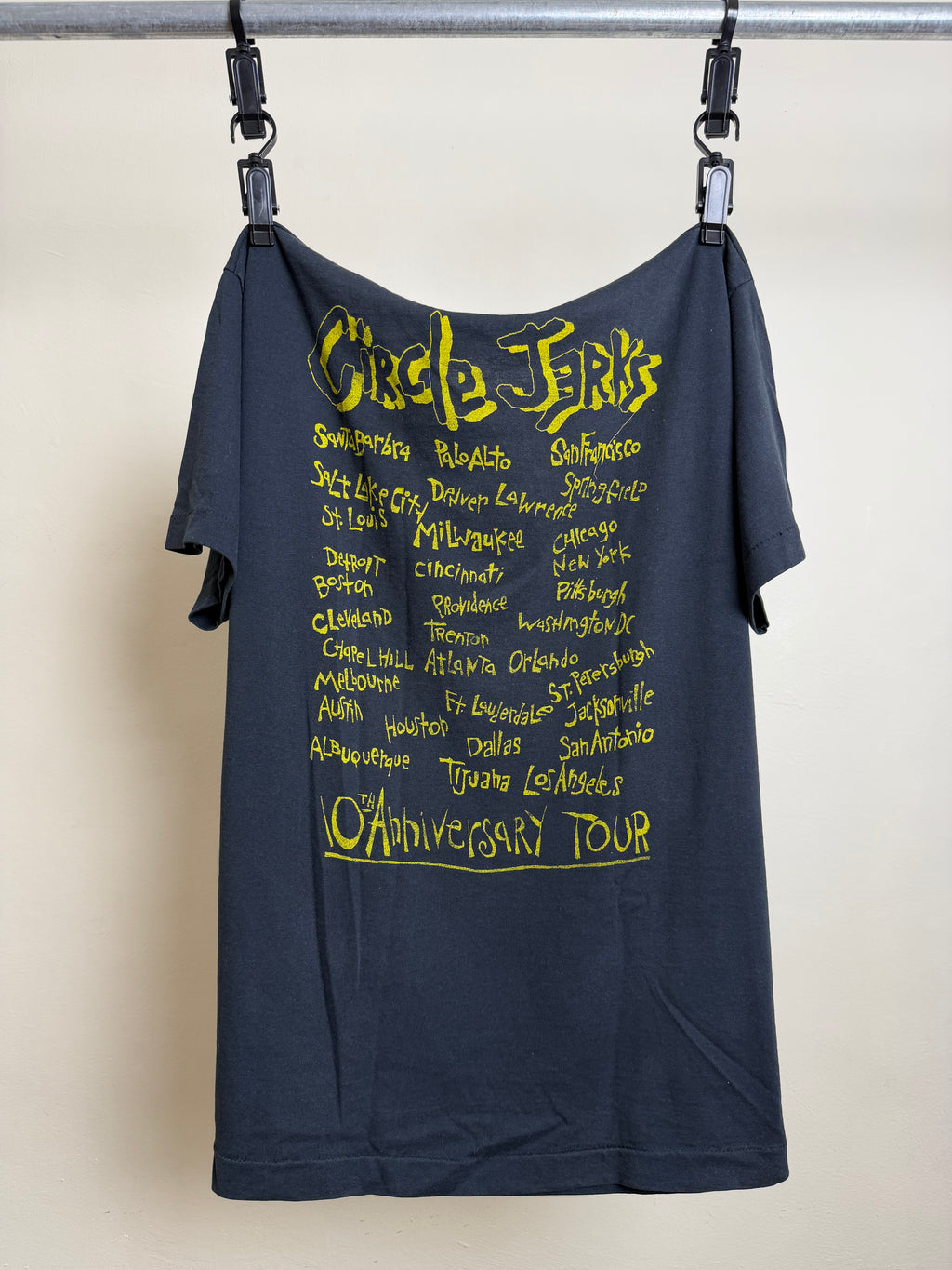 1989 Circle Jerks "10th Year Anniversary"
