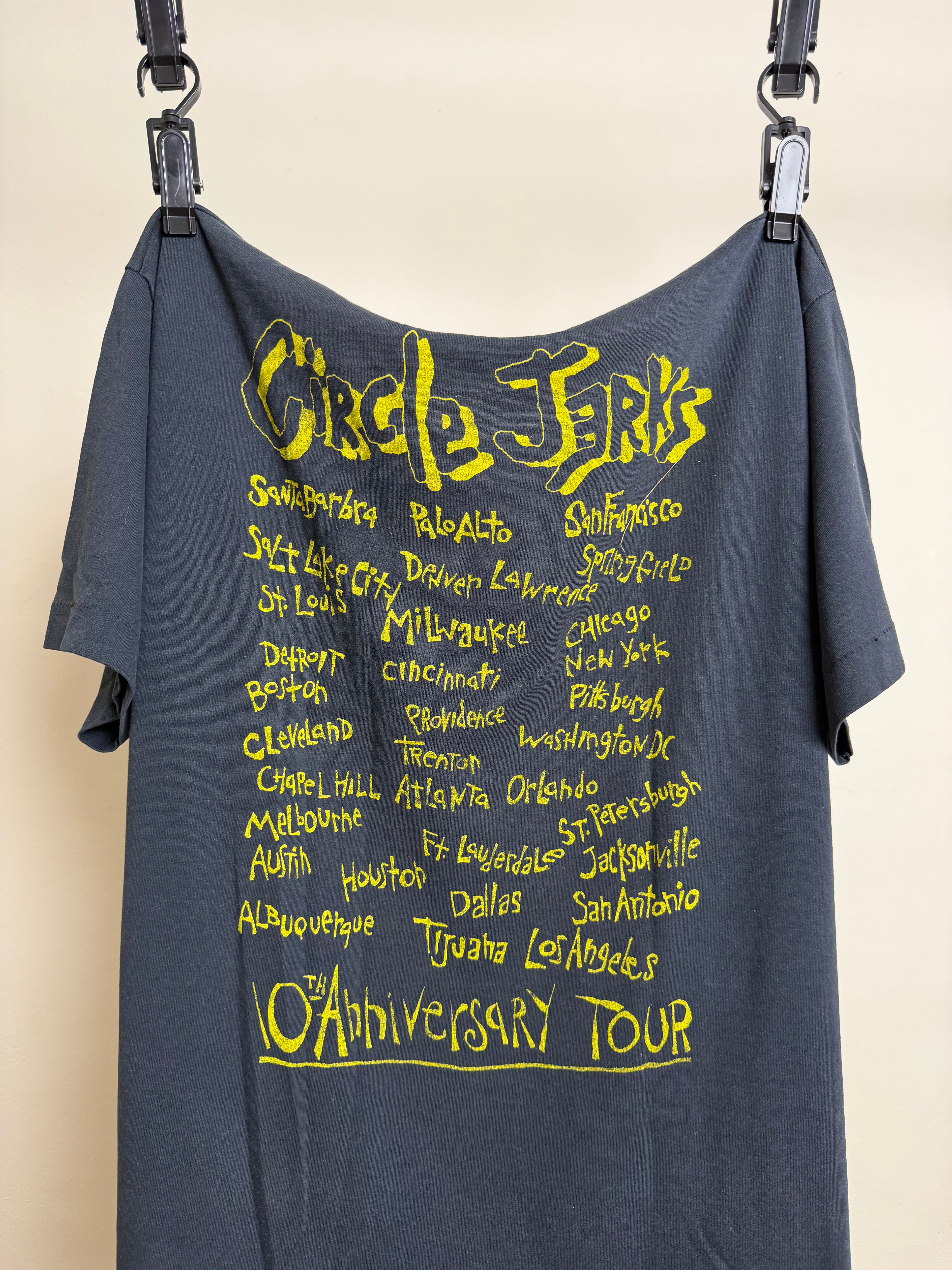 1989 Circle Jerks "10th Year Anniversary"