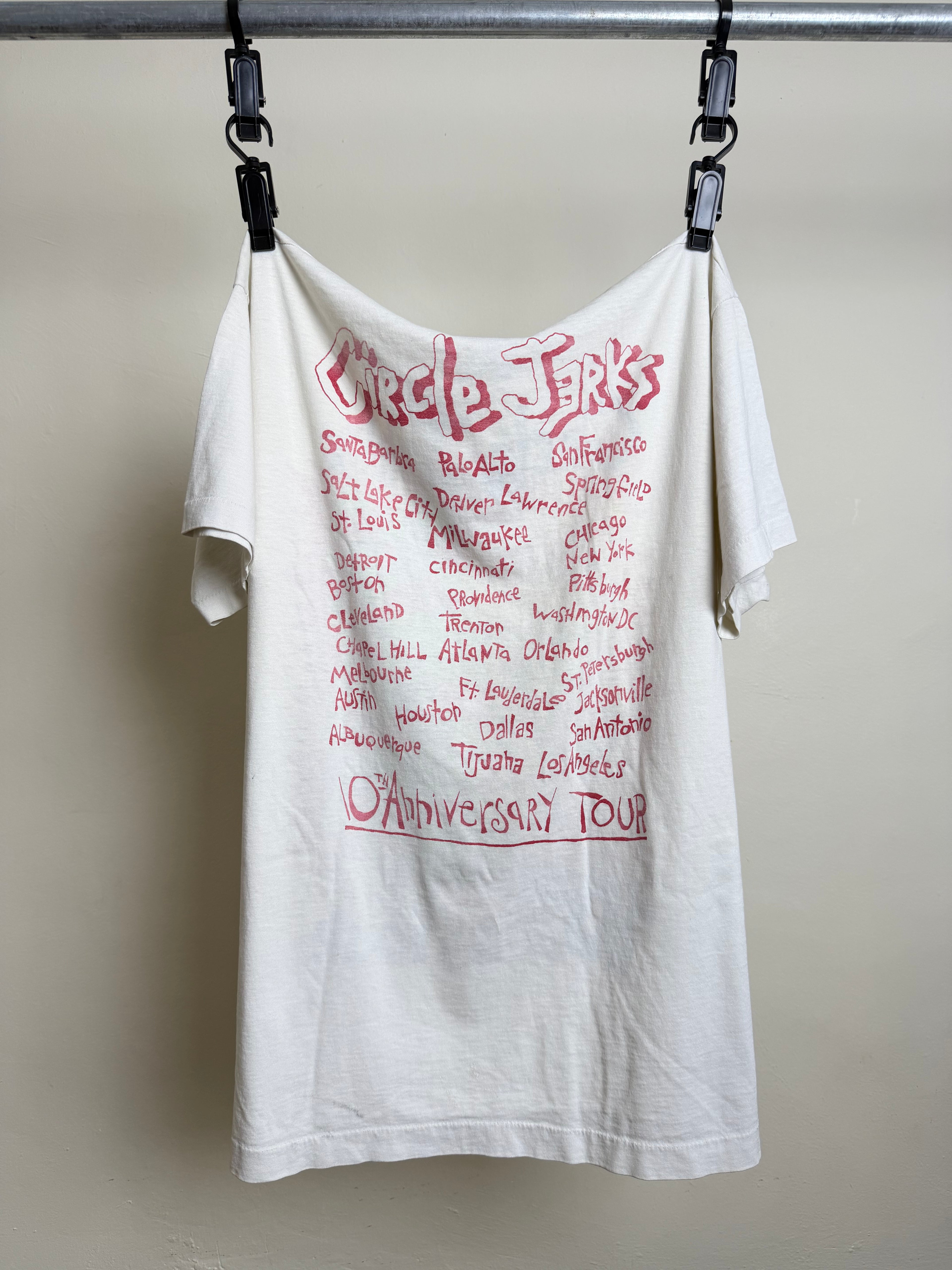 1989 Circle Jerks "10th Year Anniversary"
