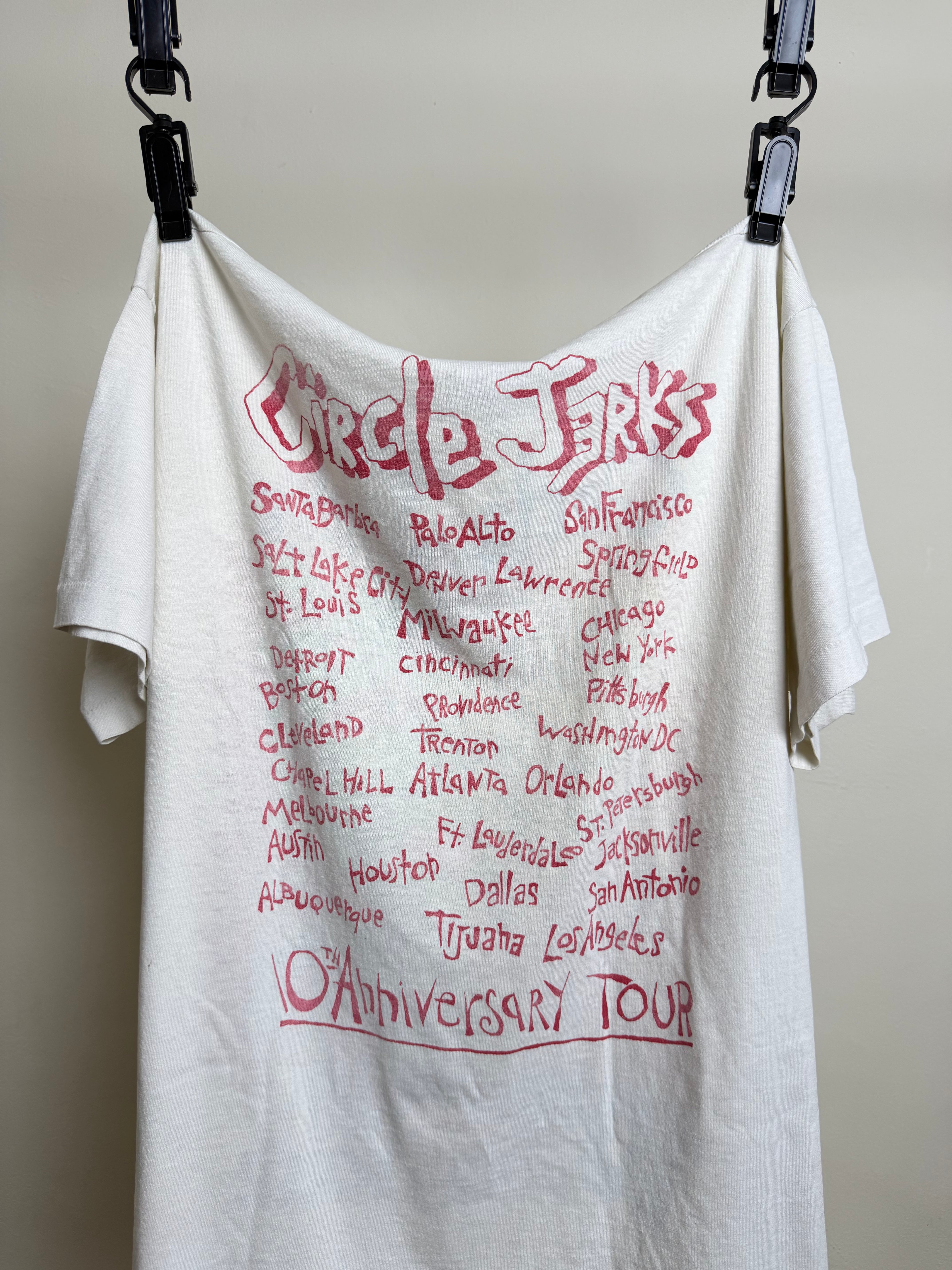 1989 Circle Jerks "10th Year Anniversary"