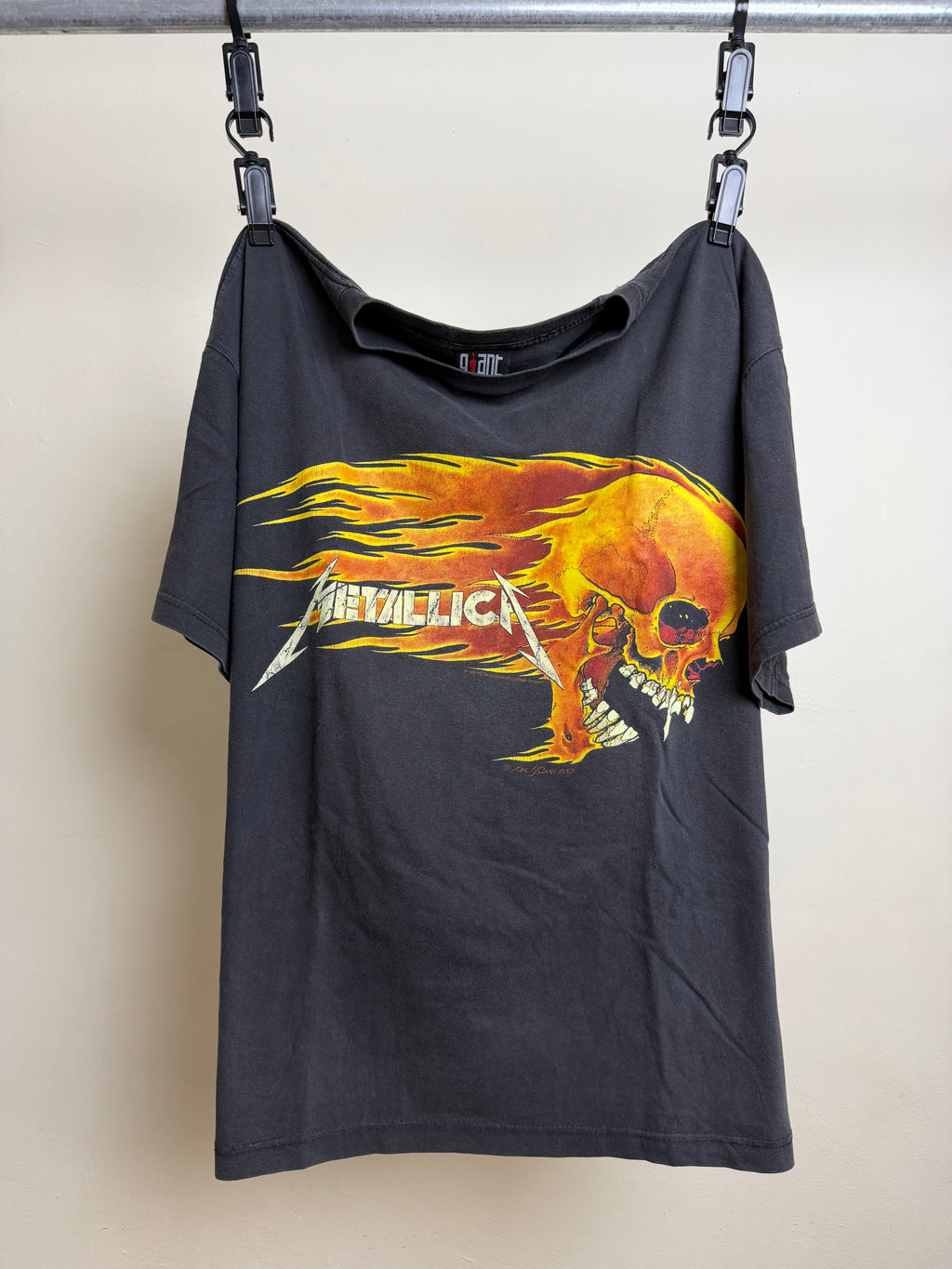 1994 Metallica "Flaming Skull" Pushead