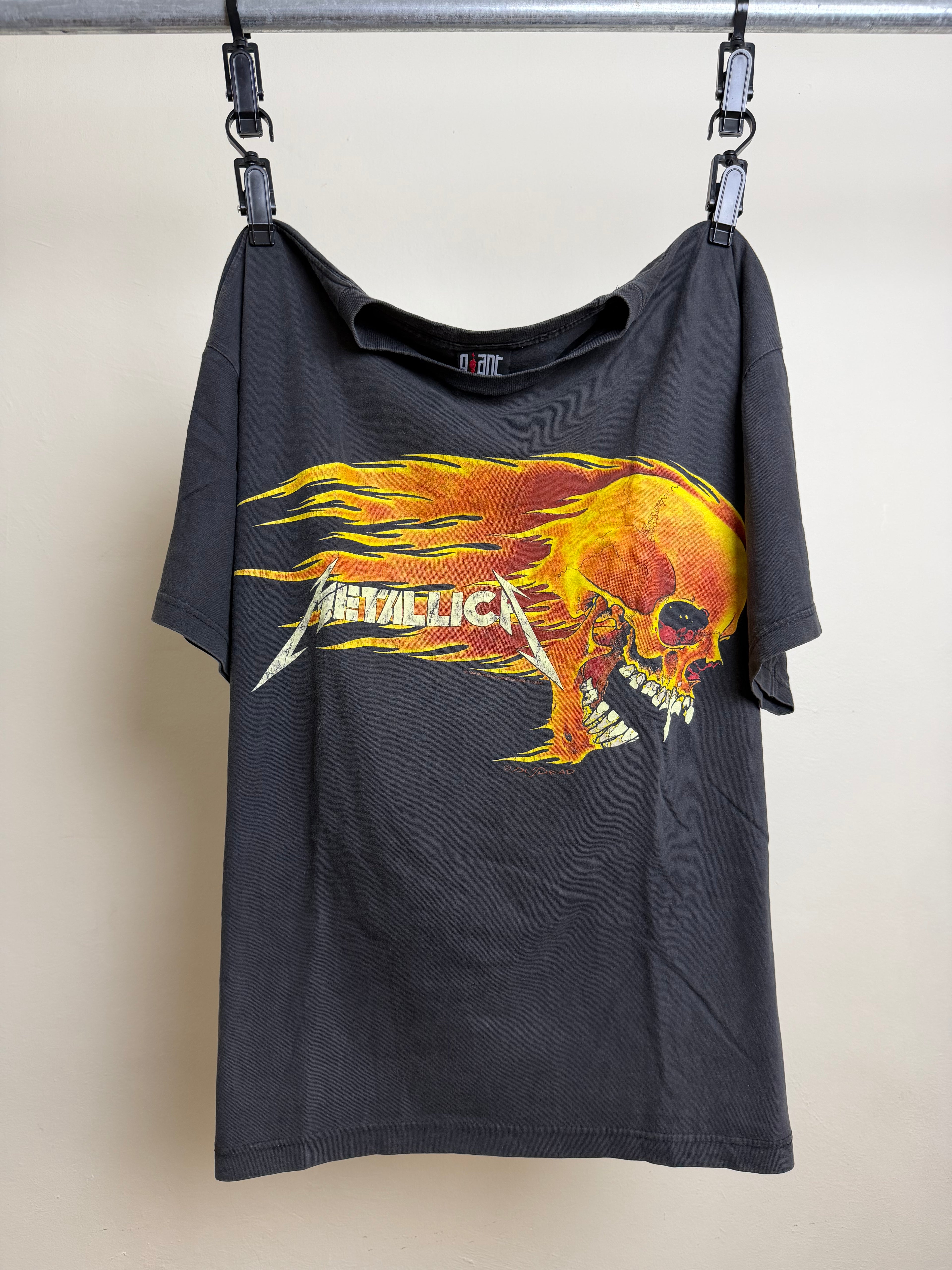 1994 Metallica "Flaming Skull" Pushead