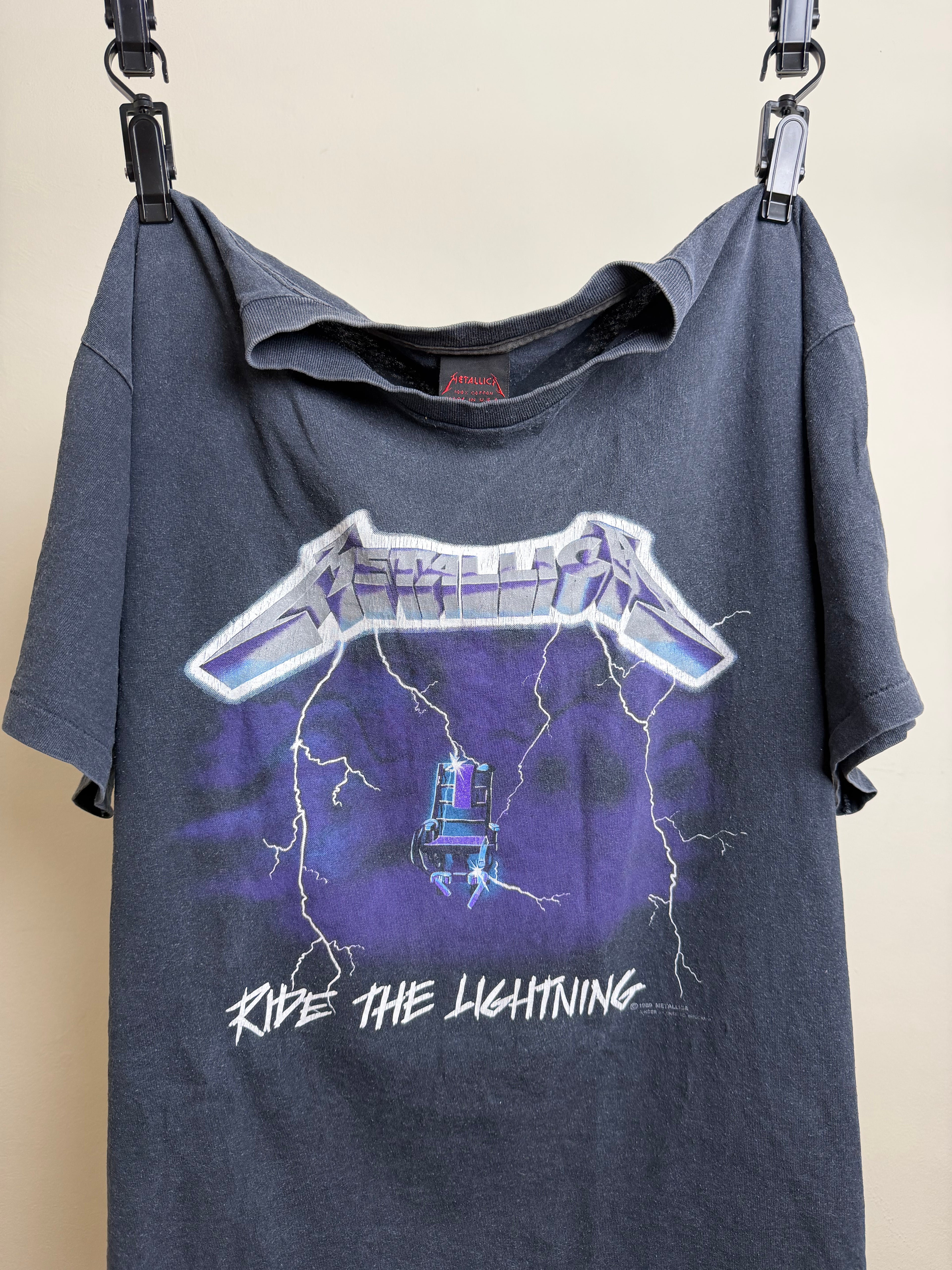 1989 Metallica "Ride The Lightning"
