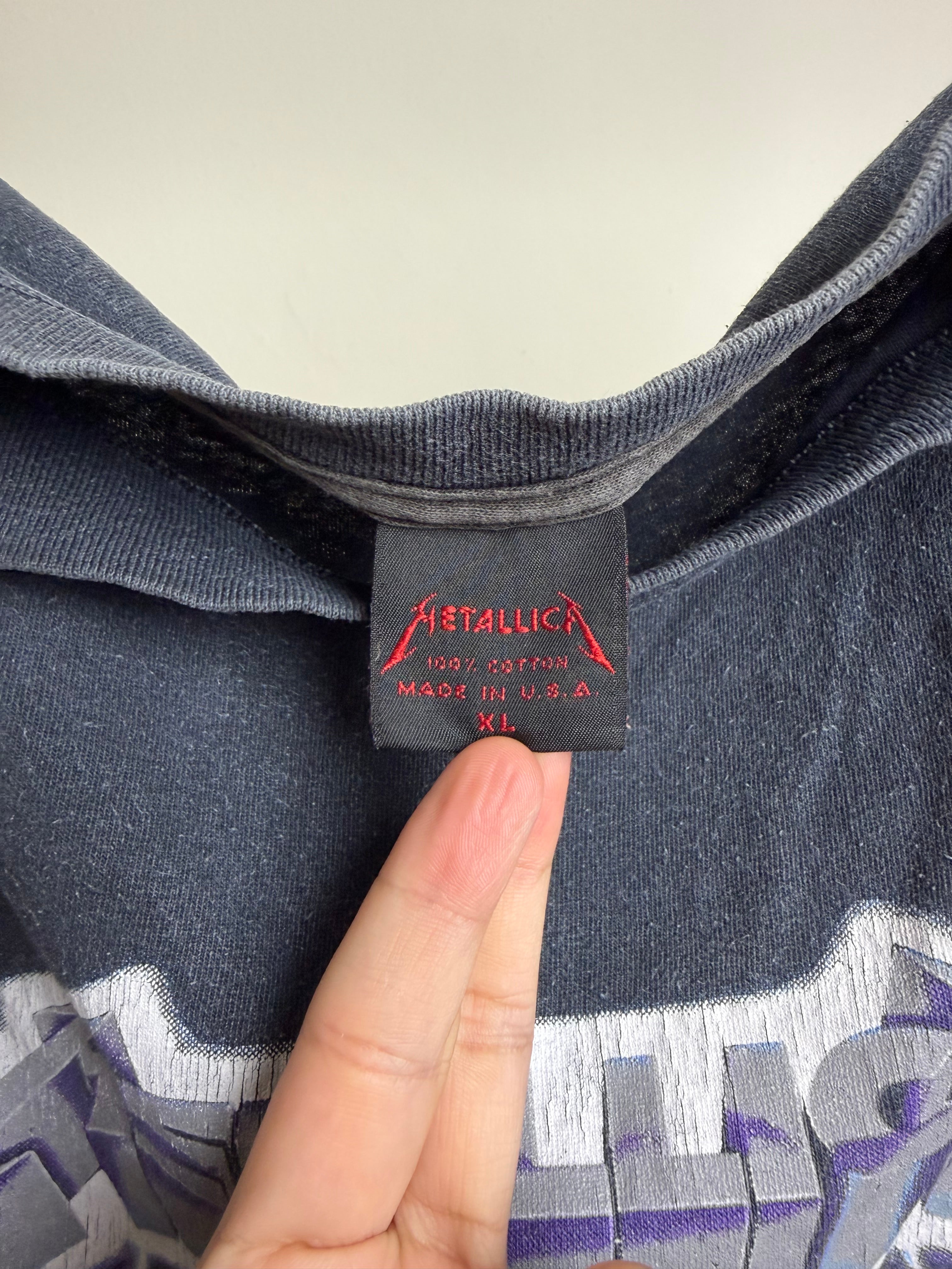 1989 Metallica "Ride The Lightning"