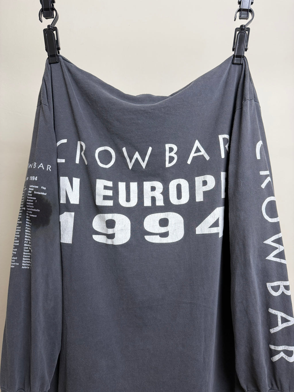1994 Crowbar European Tour