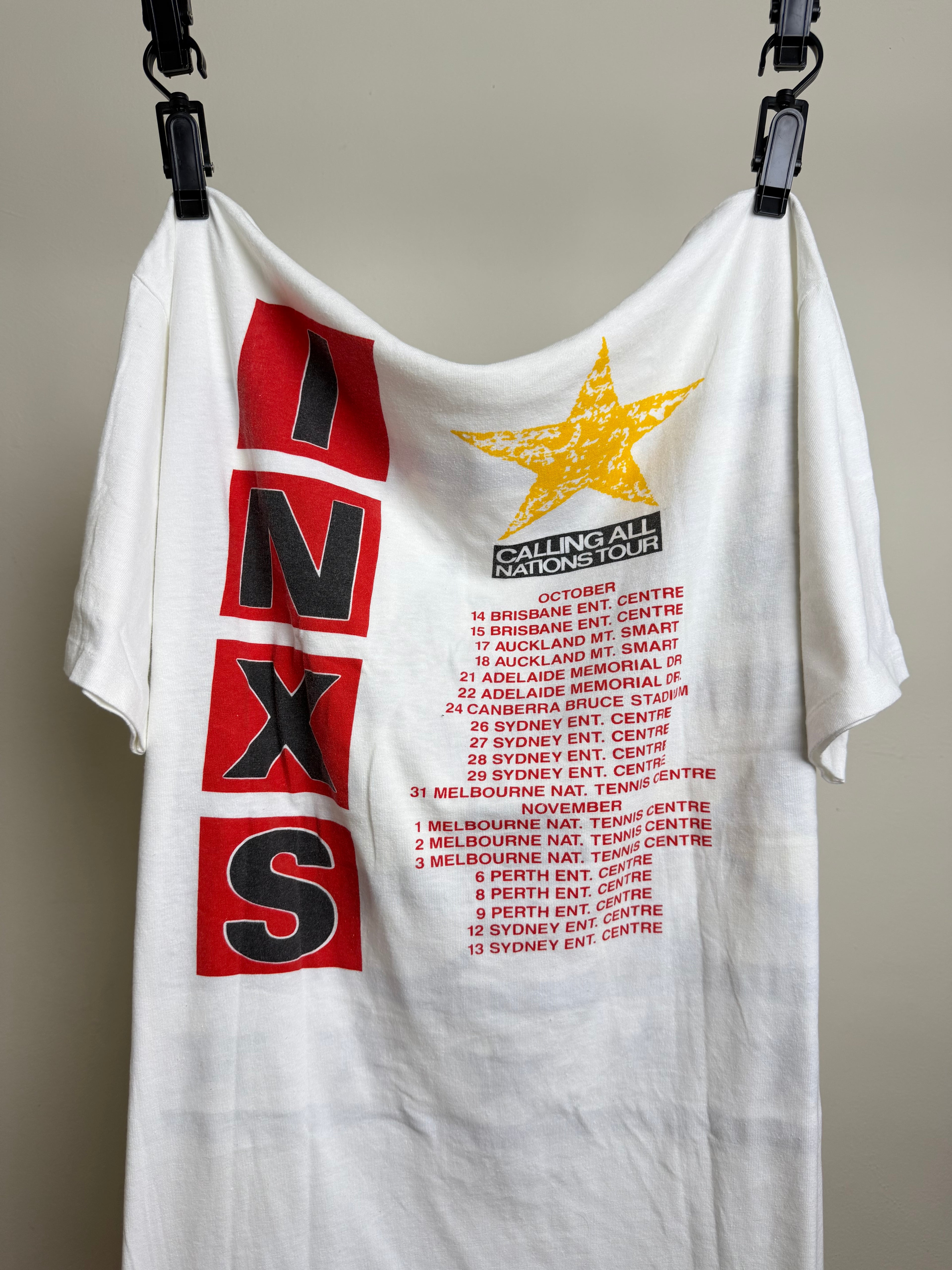 1988 INXS "Calling All Nation" Tour