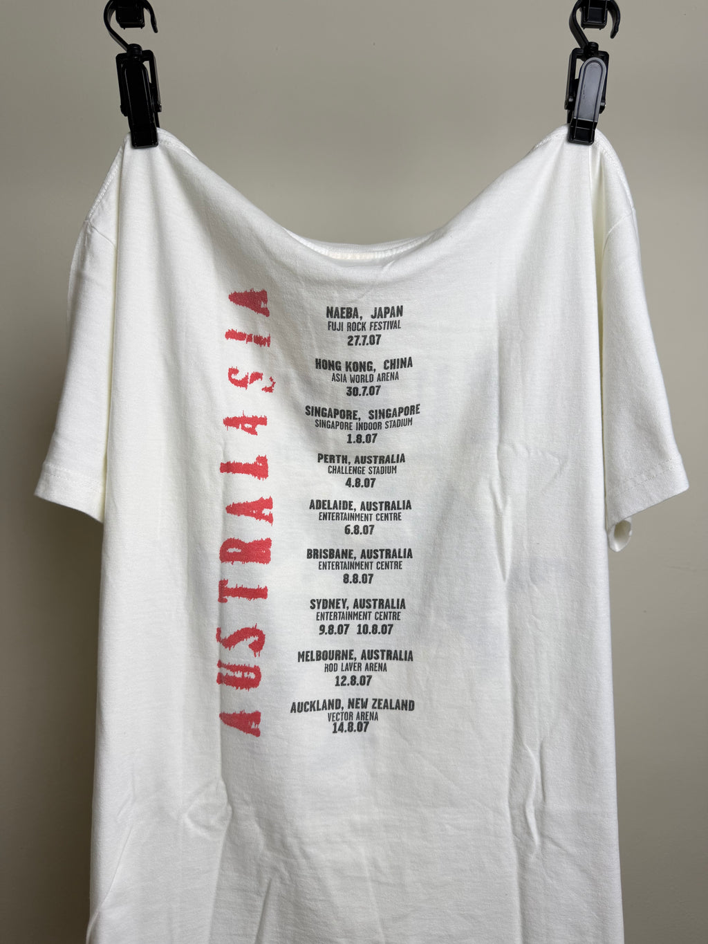 2007 The Cure Australian Tour