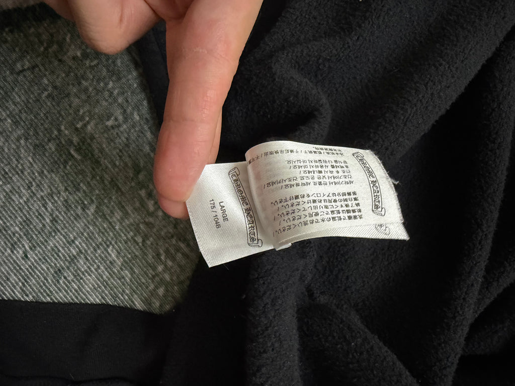Chrome Hearts Horse Shoe Logo Floral Hoodie