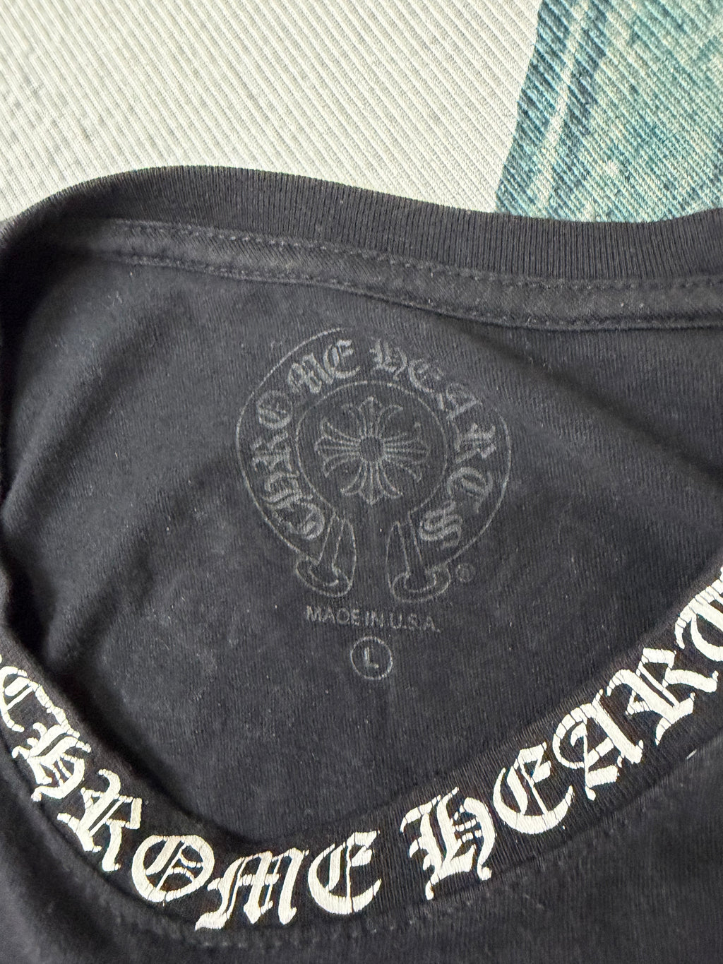 Chrome Hearts Collar Logo Floral Long-sleeves